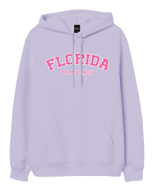 HOODIE LILA FLORIDA