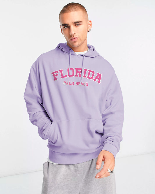 HOODIE LILA FLORIDA