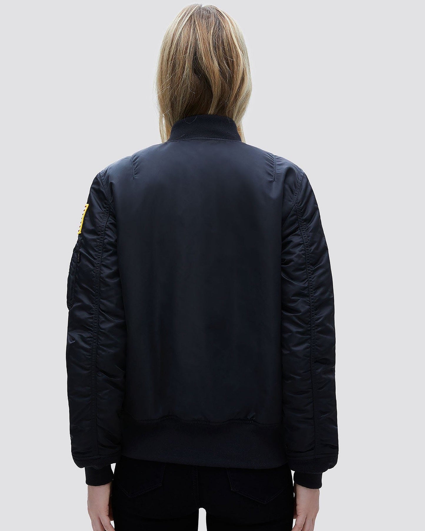 BOMBER JACKET NASA NEGRA