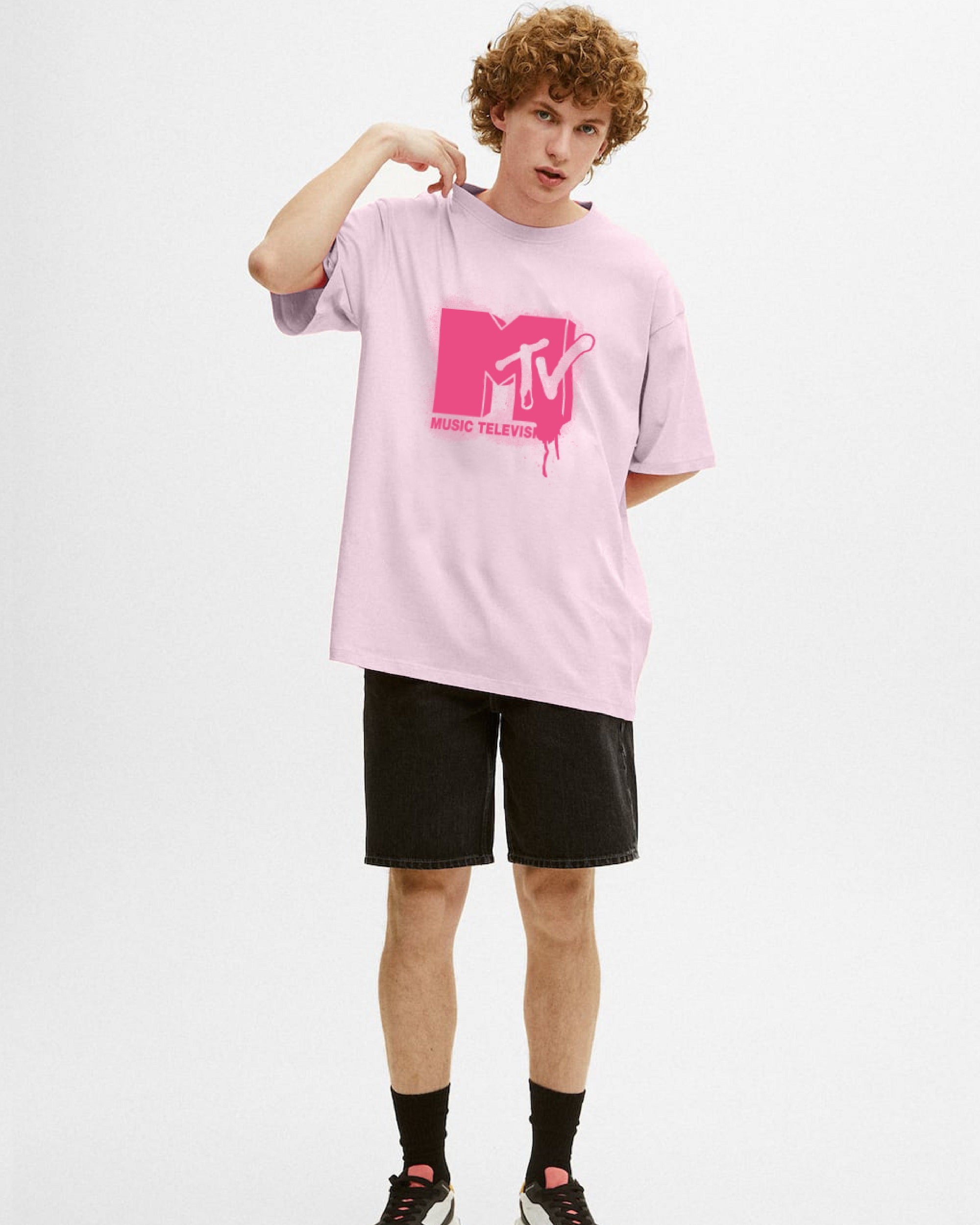 Camiseta con online rosa