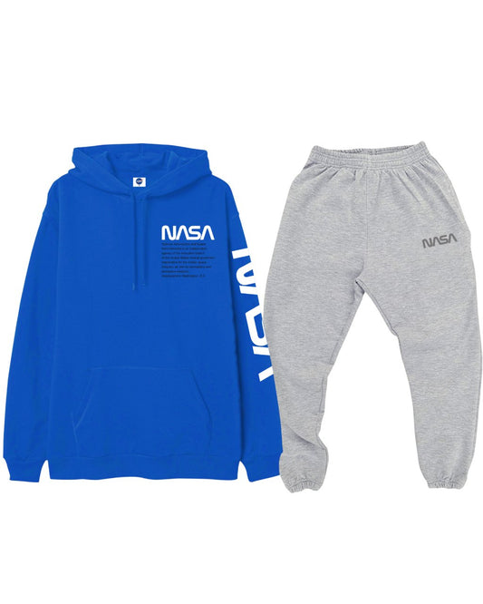 CONJUNTO NASA (HOODIE + JOGGER GRIS)