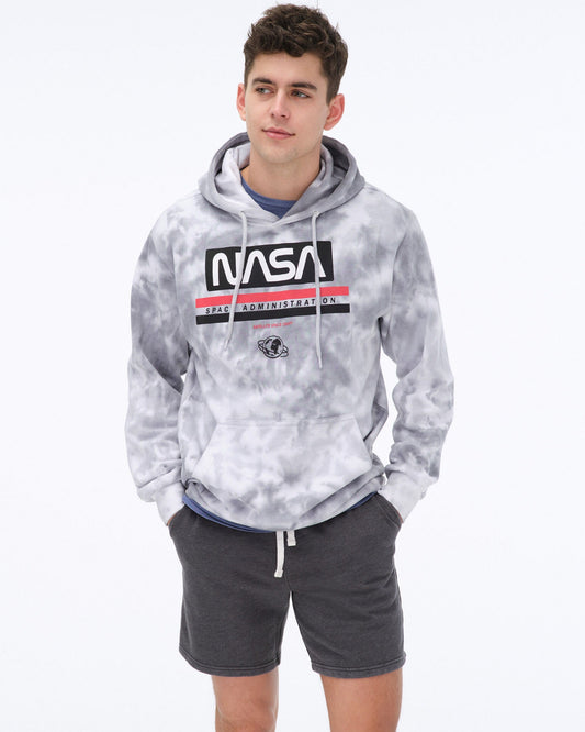 HOODIE NASA TIE DYE GRIS