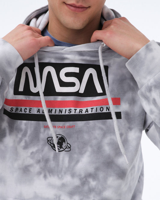 HOODIE NASA TIE DYE GRIS