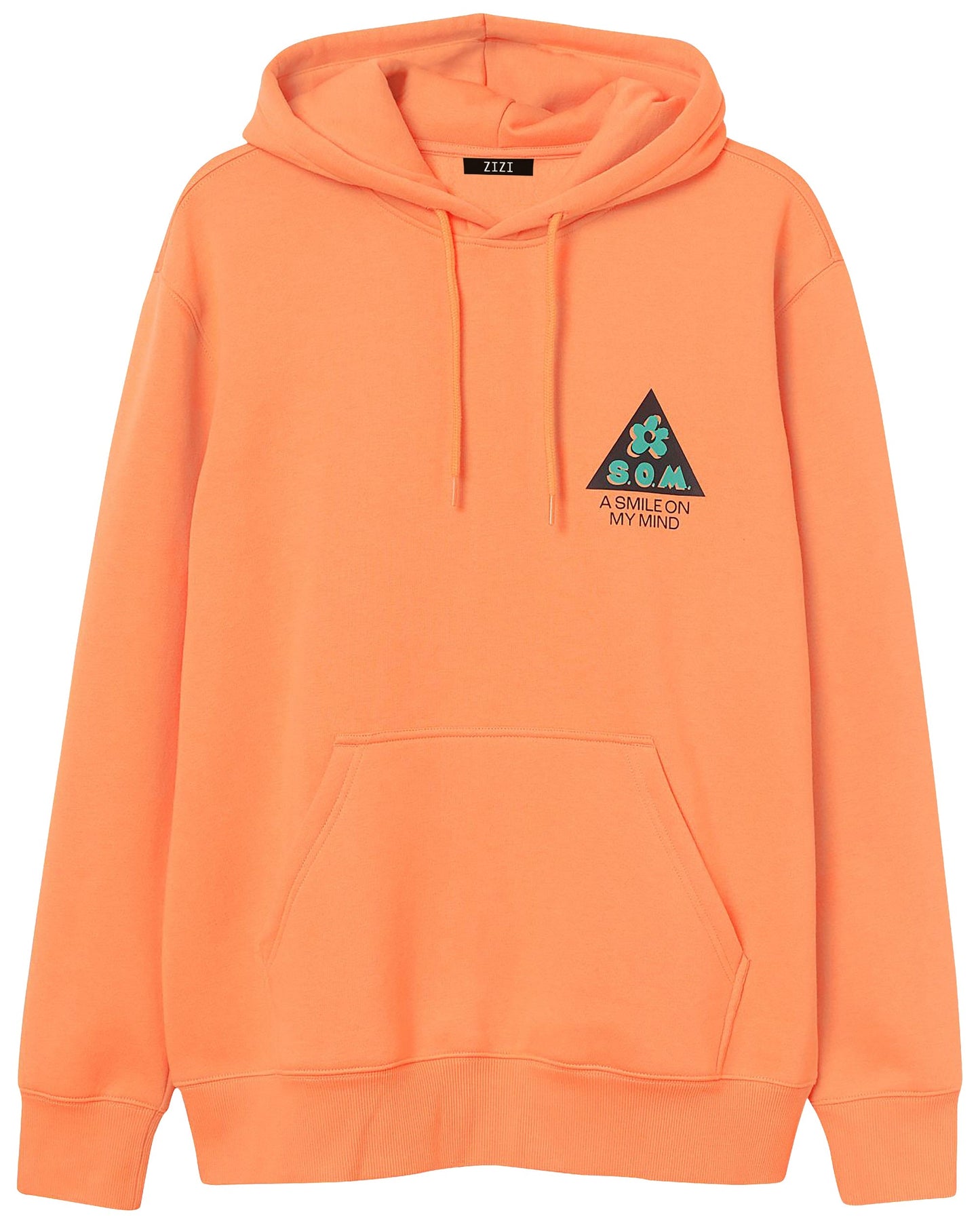 HOODIE NARANJA S.O.M