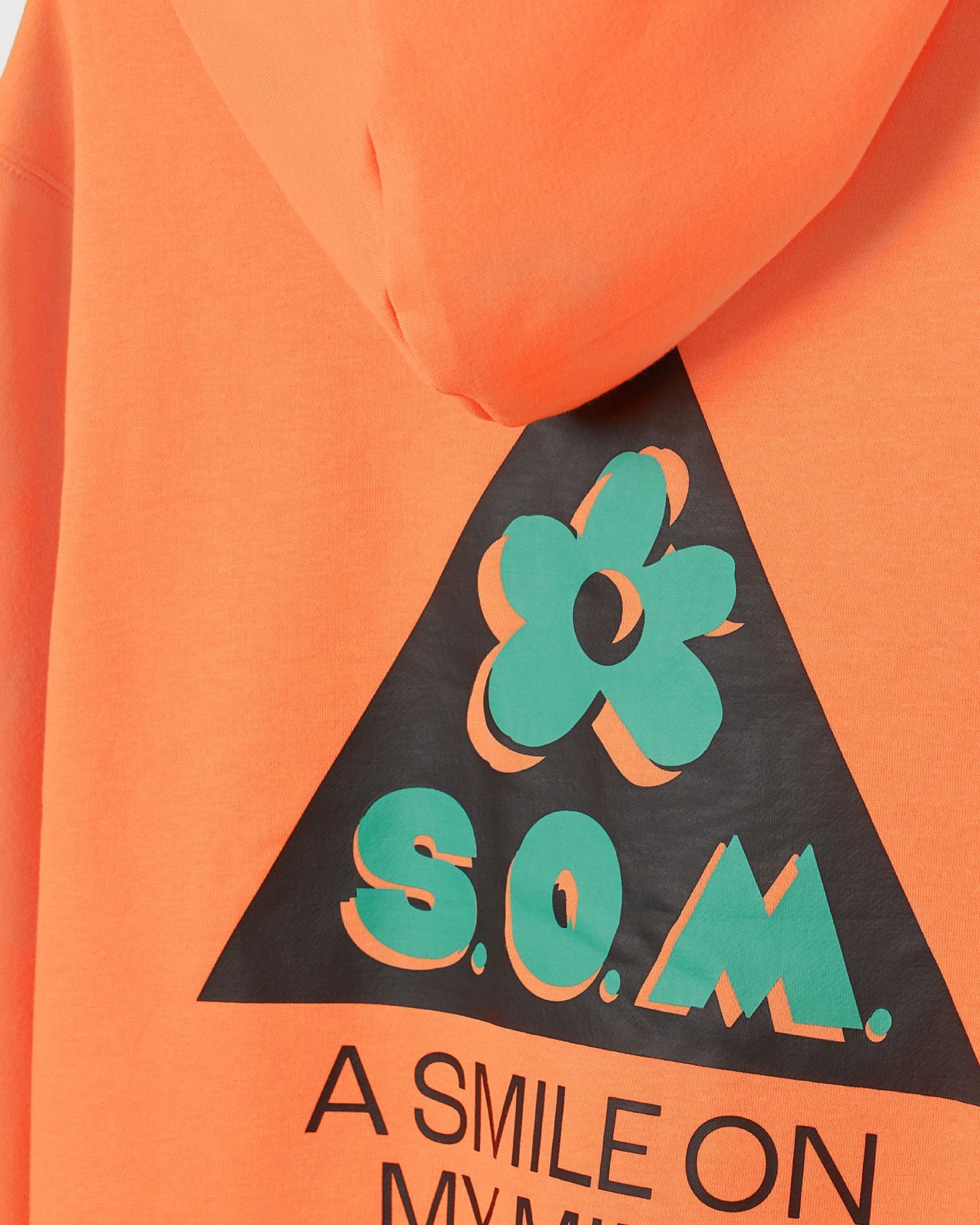 HOODIE NARANJA S.O.M